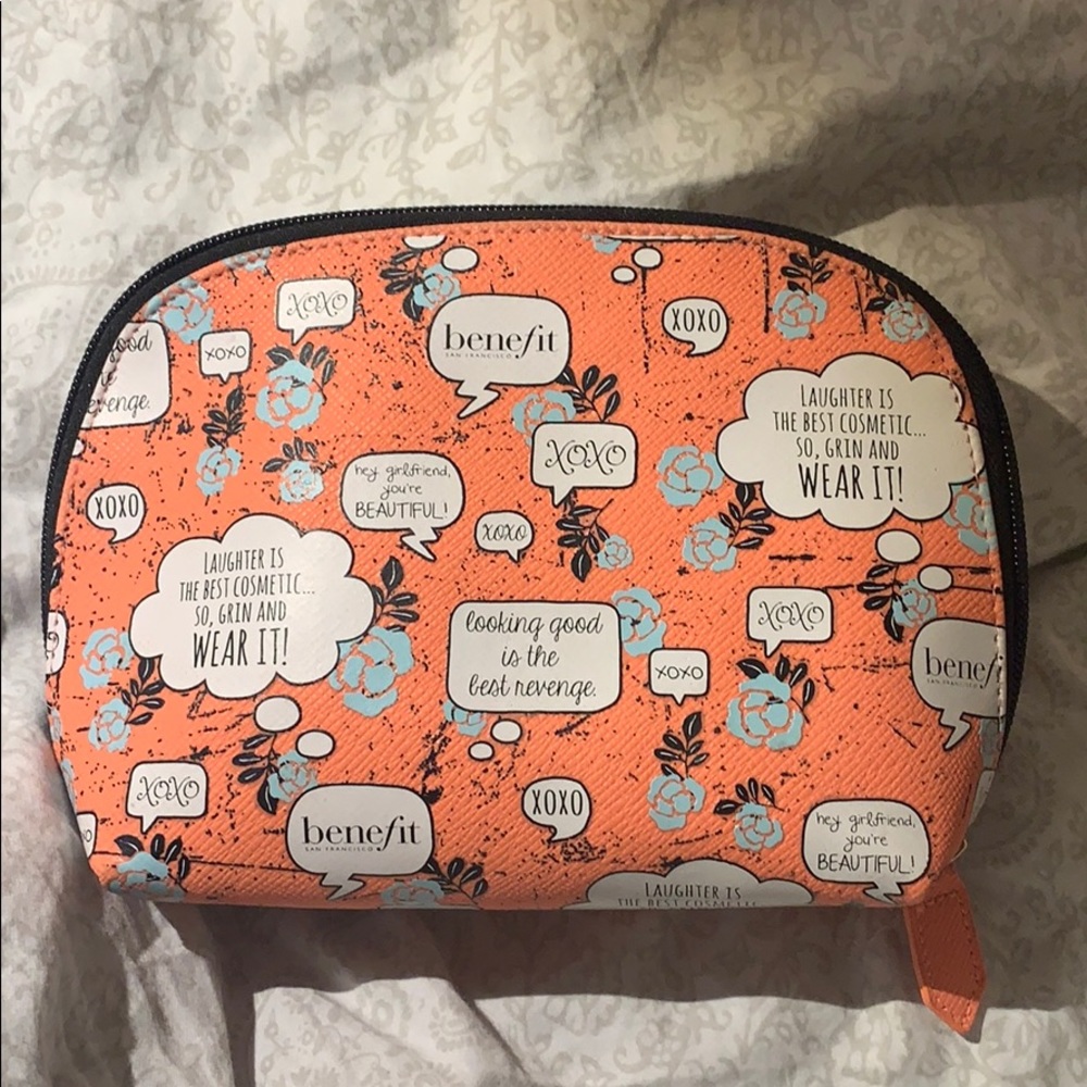 Benefit cosmetics bag